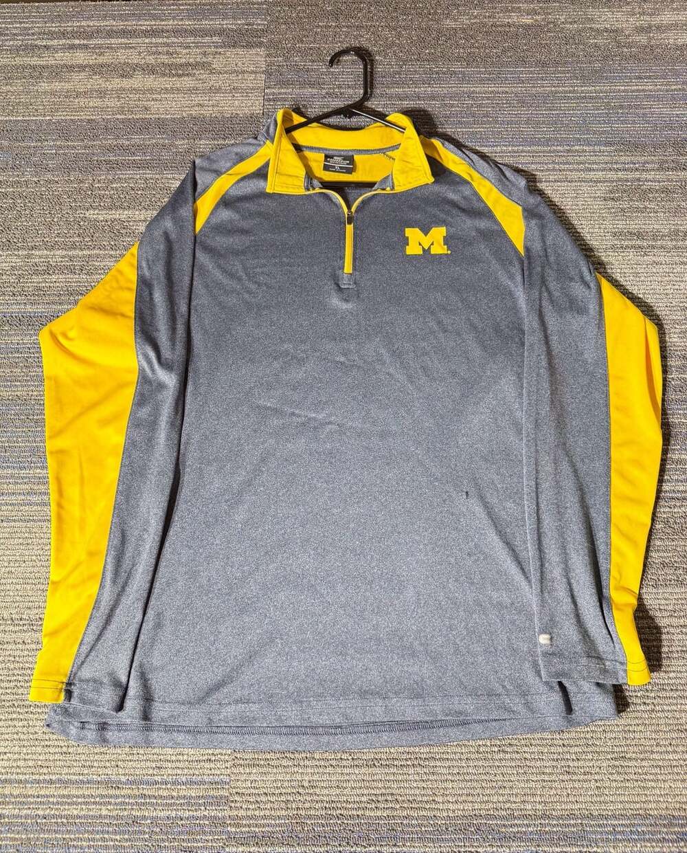 Colosseum Michigan Wolverines Men's Gray Yellow